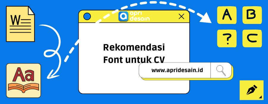 font untuk cv fi